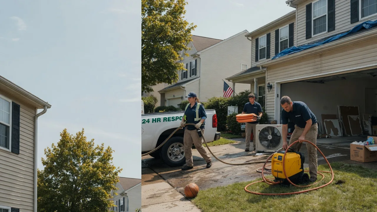 Emergency Water Damage Restoration in Pigeon Forge, TN near me
